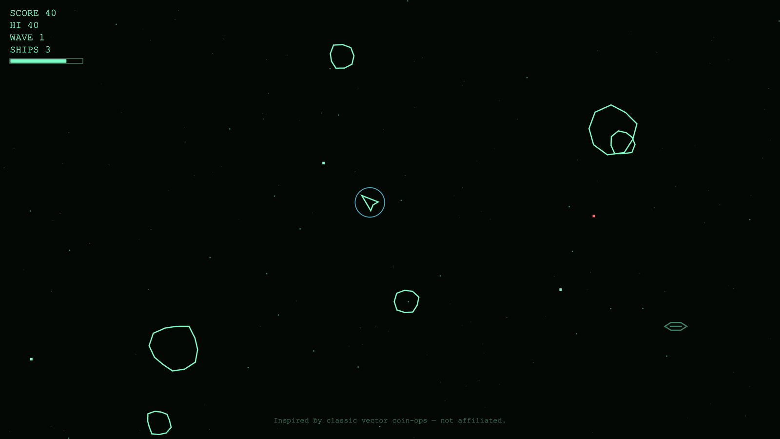 Gameplay Vector Rocks