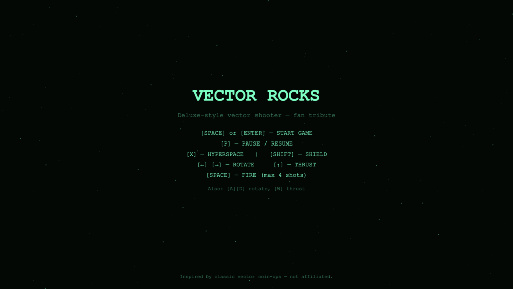 Vector Rocks